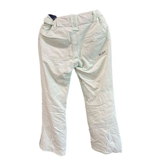 Roxy Womens White Dri Flight Technology Insulated Snow Pants Size Large NWT - Picture 9 of 15